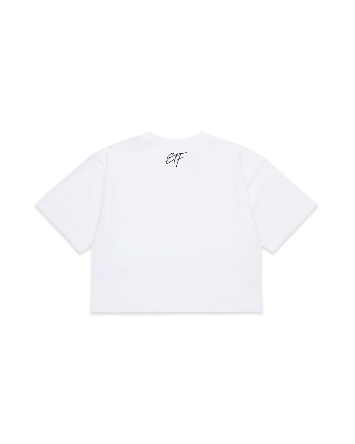 OX CROP TEE: WHITE